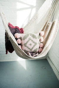 Boho Pom-Pom Pillow