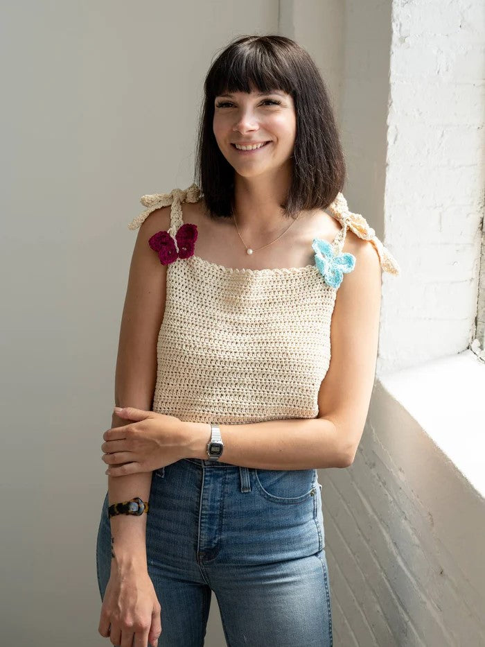 Butterfly Tank Top (Crochet)