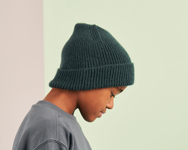 Mini Oxford Beanie by Quail Studio