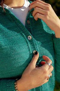 Montevideo Cardigan by Luciana Lopez