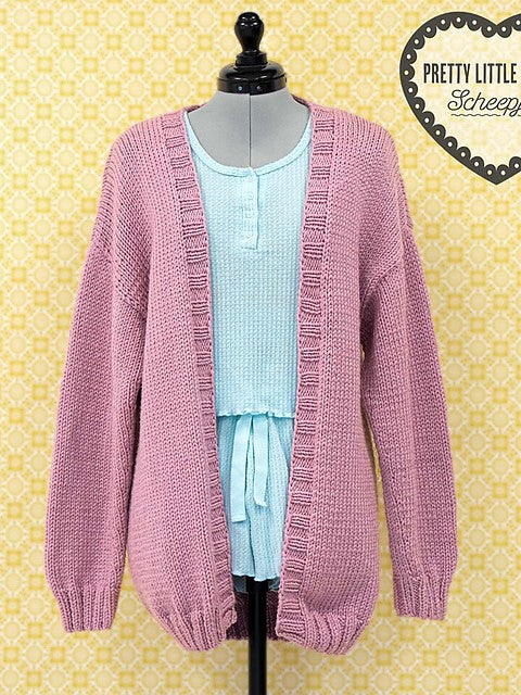 Lazy Sunday Chunky Cardigan by Scheepjes Designs