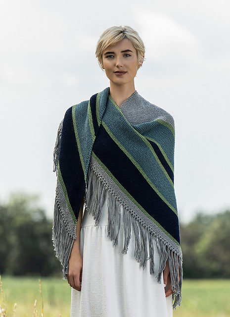 Morgan Hill Shawl by Mary Pranica