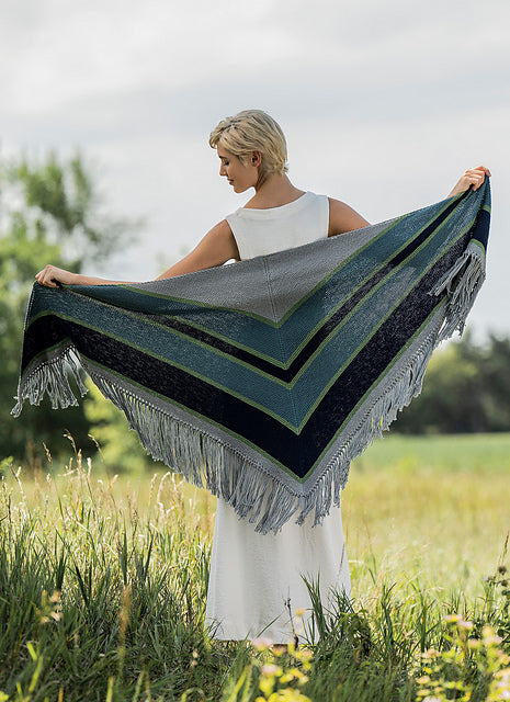 Morgan Hill Shawl by Mary Pranica