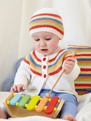 Playtime Cardigan & Hat by Jenny Watson