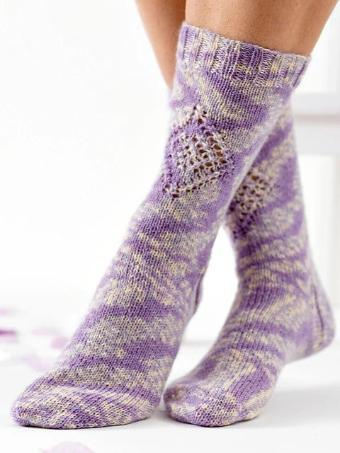 Pretty Petal Lace Socks by Juliana Yeo