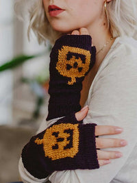 Pumky Halloween Mitts by Pascuali Designs