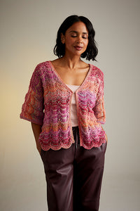 10715 Hot House Flowers Cardigan by Sirdar