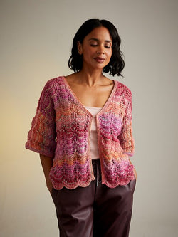 10715 Hot House Flowers Cardigan by Sirdar