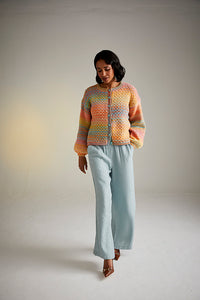 10716 Twilight Trellis Cardigan by Sirdar