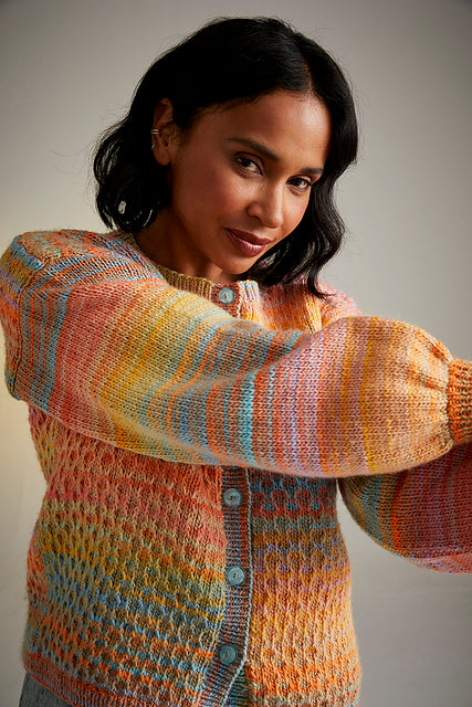 10716 Twilight Trellis Cardigan by Sirdar