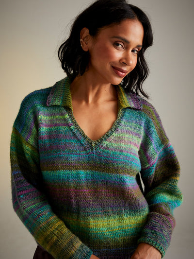 10718 Midnight Garden Sweater by Sirdar