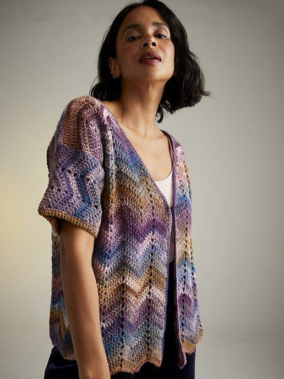 10725 Moonlight Bloom Cardigan by Sirdar