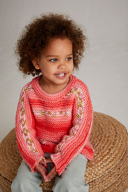 5573 Flower Show Sweater by Sirdar