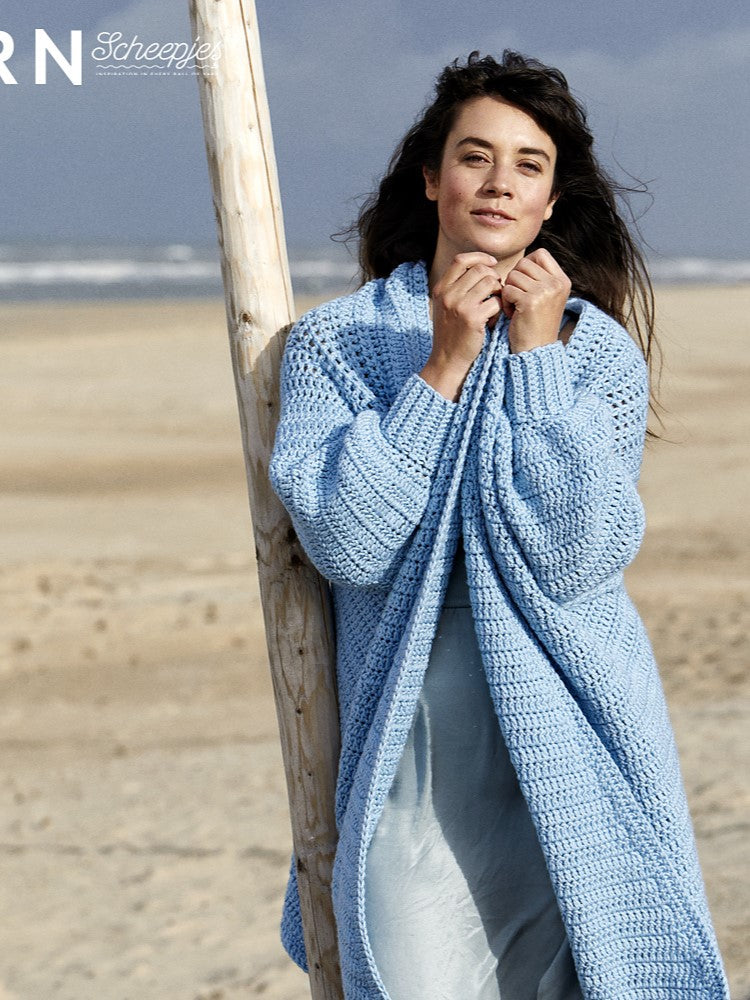 Ebb And Flow Cardigan by Christina Hadderingh