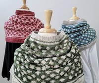 Snow Cone cowl by Plucky Knitter Design