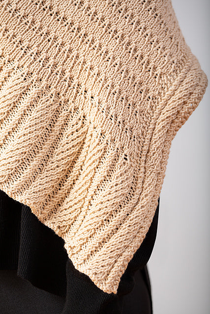 Serpentine Column Shawl by Catherine Salter Bayar