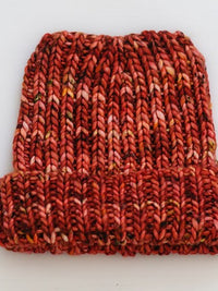 Warm Noodle Beanie by Lena Skvagerson