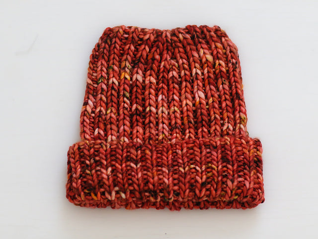 Warm Noodle Beanie by Lena Skvagerson