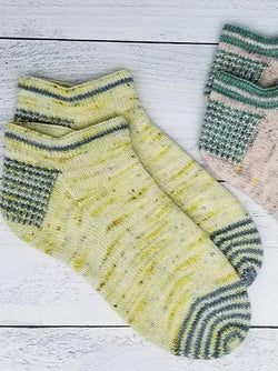 Sportster Socks by Plucky Knitter Design