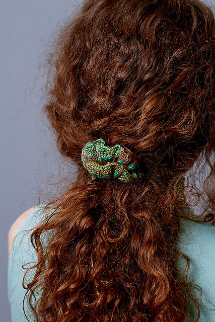 Stripy Scrunchies by Nina Holubcova