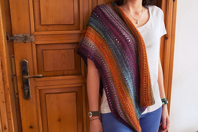 Swirl Shawl by Catherine Salter Bayar