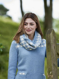 Skye sweater and cowl by Rosee Woodland