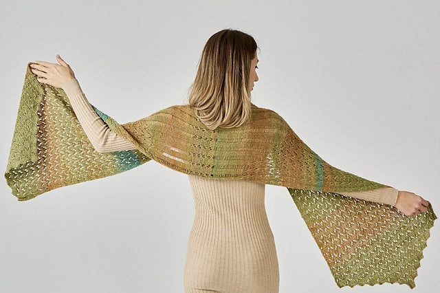 Triton Shawl by Catherine Salter Bayar