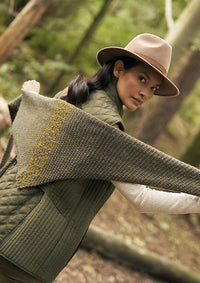 Tweed Shawlette by Knox Mountain Knit Co.