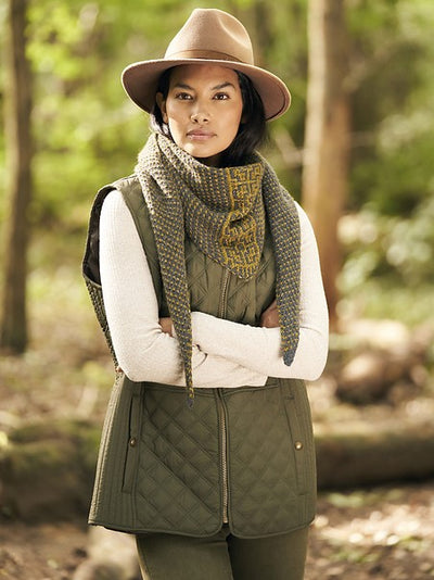 Tweed Shawlette by Knox Mountain Knit Co.