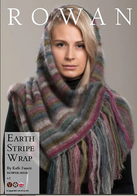 Earth Stripe Wrap by Kaffe Fassett