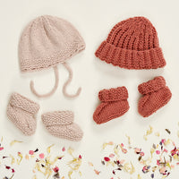 Jemima & Jeremy Hats & Booties by Sarah Hatton