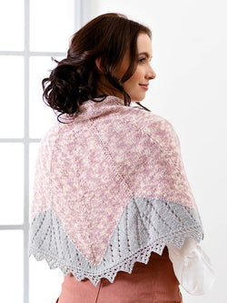 Wild Bloom Lace Shawl by Juliana Yeo