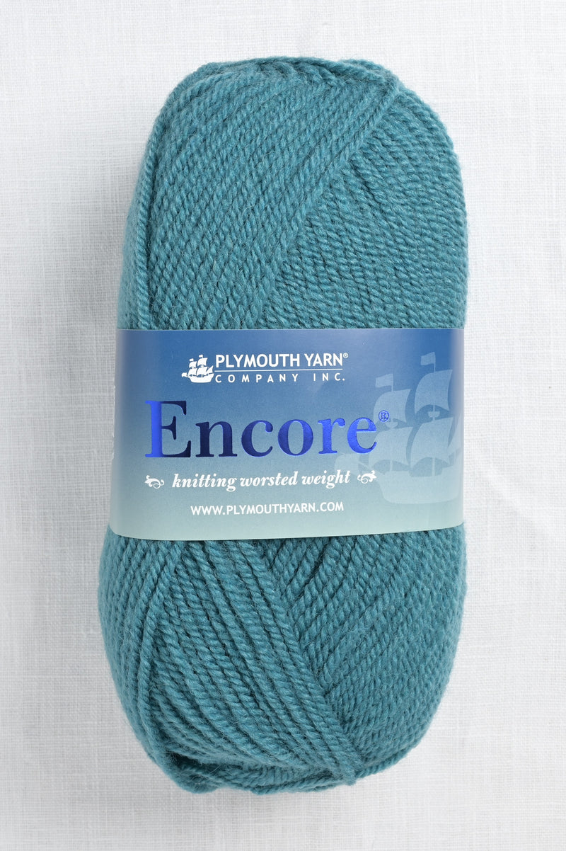 Plymouth Encore Worsted 469 Storm Blue