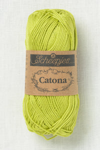 Scheepjes Catona 50g 245 Green Yellow