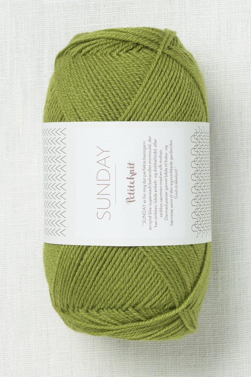 Sandnes Garn Sunday 9564 Matcha (PetiteKnit Color Palette)