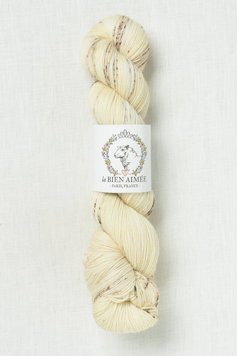 La Bien Aimee Merino Super Sock Vanilla Bean