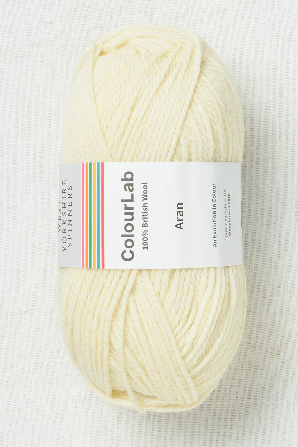 WYS ColourLab Aran Clotted Cream