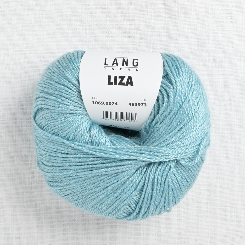 Lang Yarns Liza 74 Light Teal