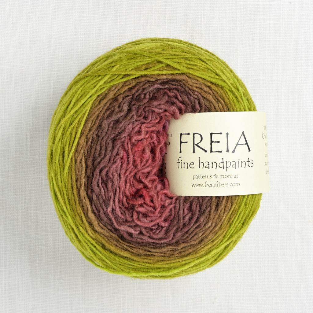 Freia Fingering Shawl Ball Autumn Rose