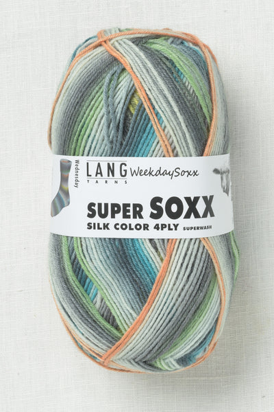 Lang Yarns Super Soxx Silk 465 Wednesday