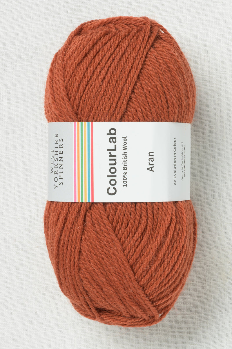 WYS ColourLab Aran Rust Orange