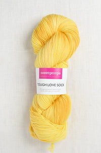 Sweet Georgia Tough Love Sock Lemon Curd