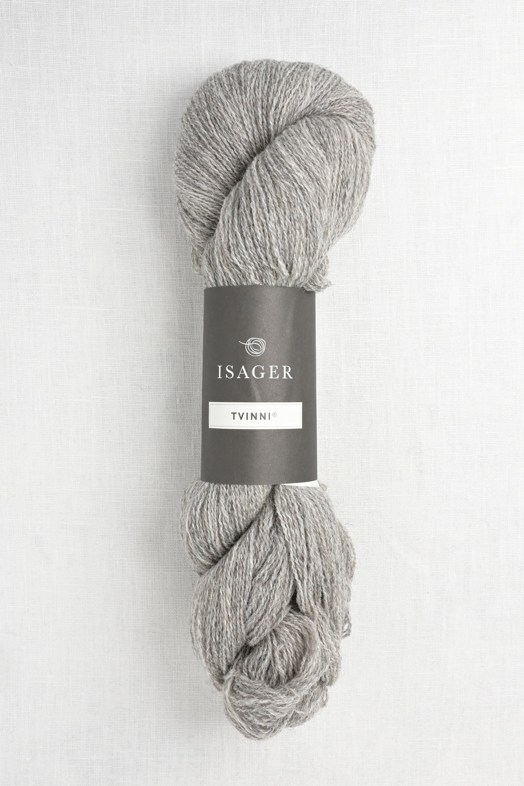 Isager Tvinni 3s Medium Grey Heather 100g