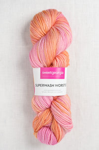 Sweet Georgia Superwash Worsted Rose Gold