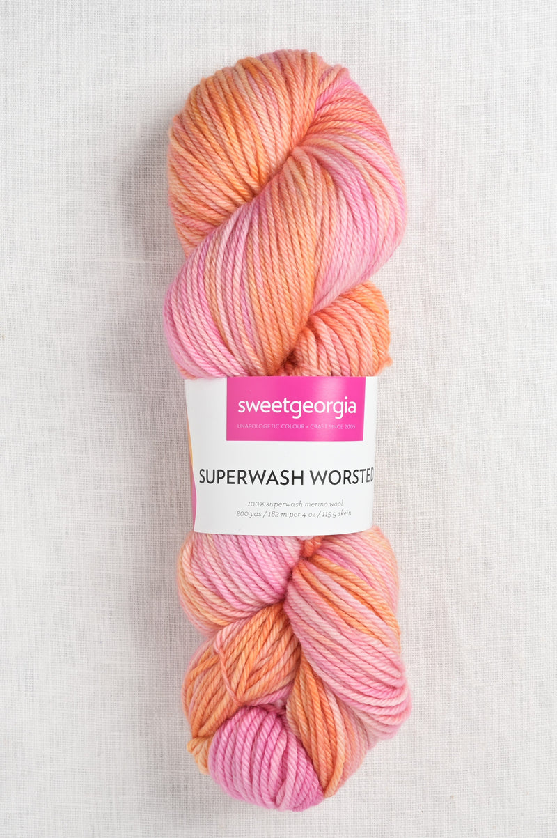 Sweet Georgia Superwash Worsted Rose Gold