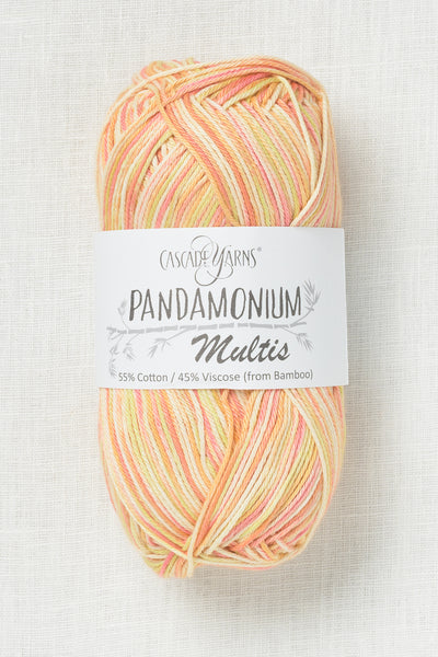 Cotton Bamboo Yarn Pandamonium Multis 3 in Seattle Beautiful Sheen cheapest Yarn