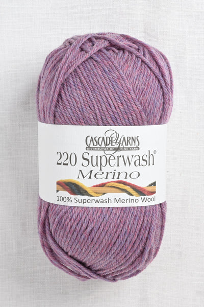 Cascade 220 Superwash Merino 78 Petunia Heather