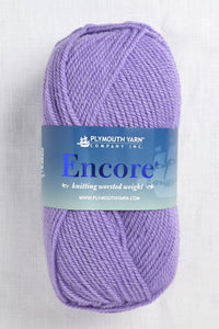 Plymouth Encore Worsted 1033 Medium Lavender