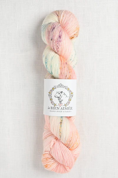 La Bien Aimee Mohair Silk Peche Mignon