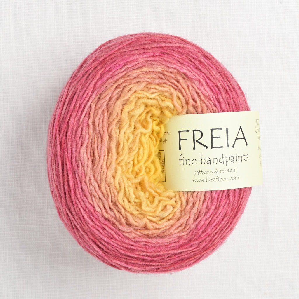 Freia Fingering Shawl Ball Dahlia